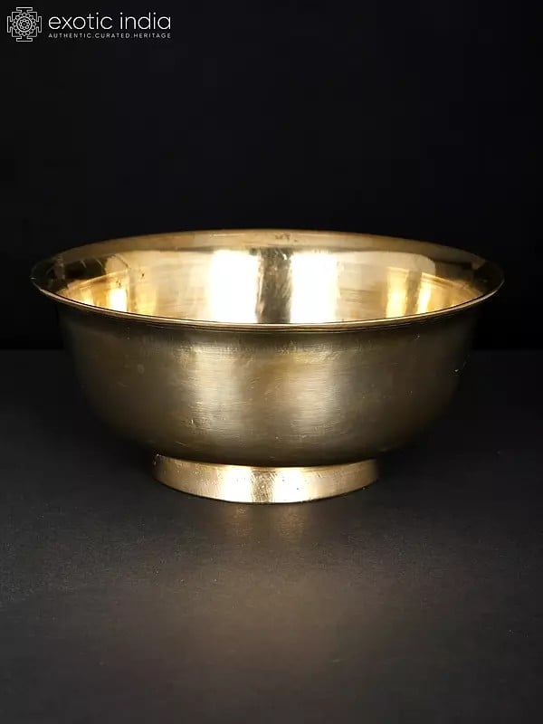 exotic india Brass Bowl | Multiple Sizes 