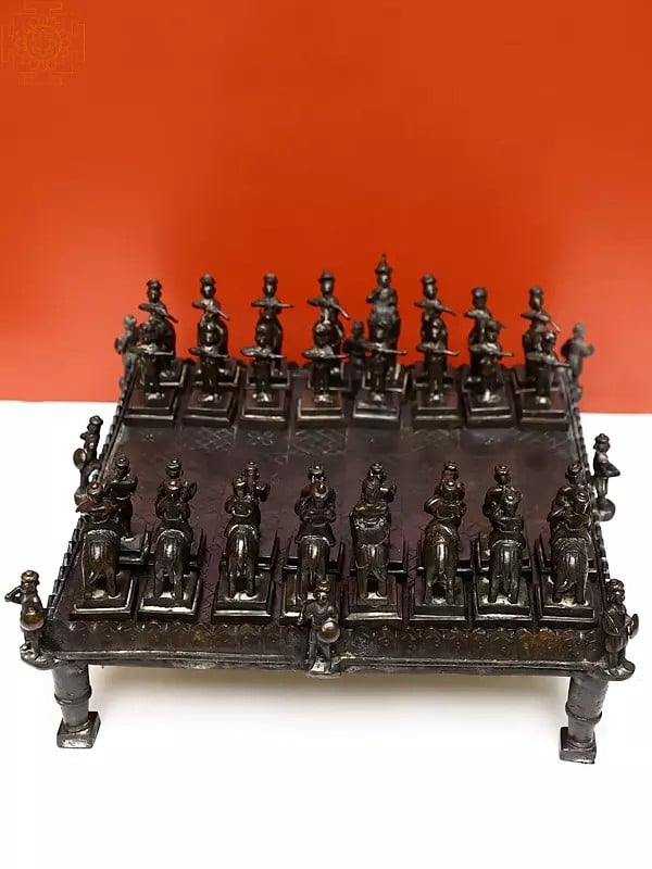 Exotic India Brass Chess