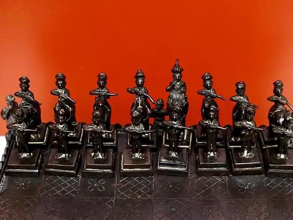 Exotic India Brass Chess