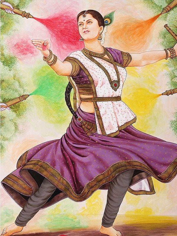 Exotic India Celebrating Holi With Kathak Dance 