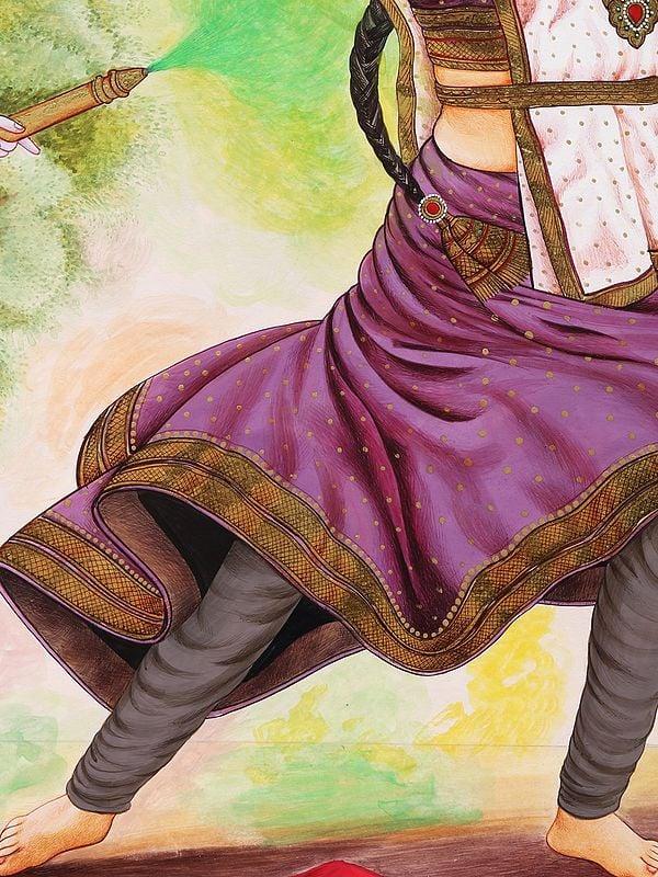 Exotic India Celebrating Holi With Kathak Dance 