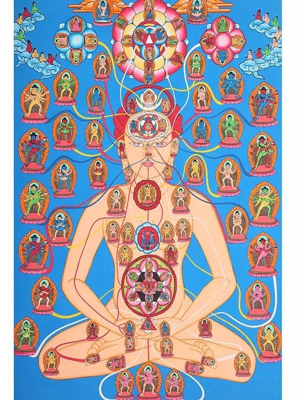 Exotic India Chakras And Cosmos (Tibetan Buddhist) 
