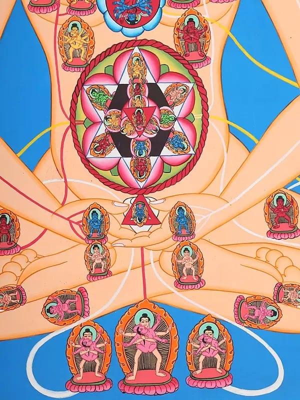 Exotic India Chakras And Cosmos (Tibetan Buddhist) 