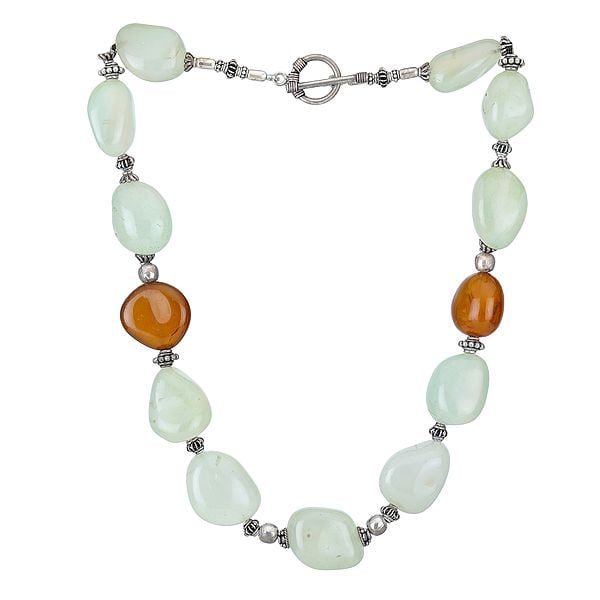 exotic india Chalcedony Necklace 