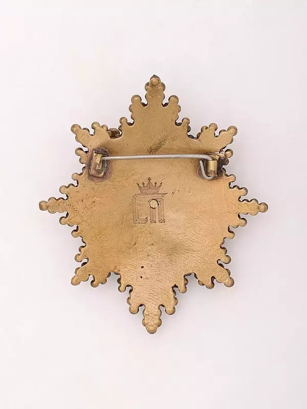 Exotic India Chaturbhuja Lord Ganesha Brooch 