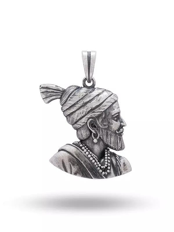 exotic india Chhatrapati Shivaji Maharaj Pendant 