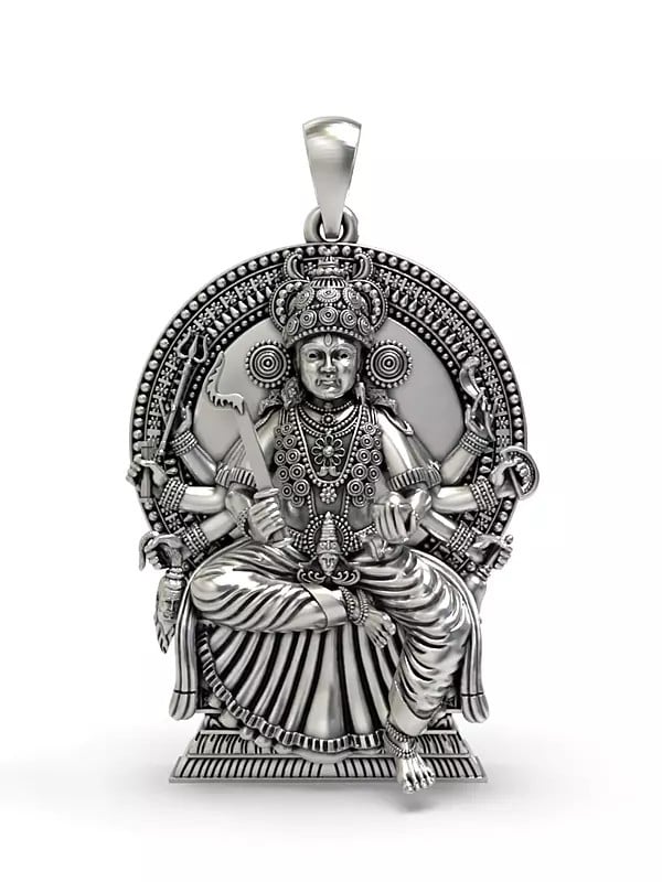 exotic india Chottanikkara Bhagavathi Devi Pendant 