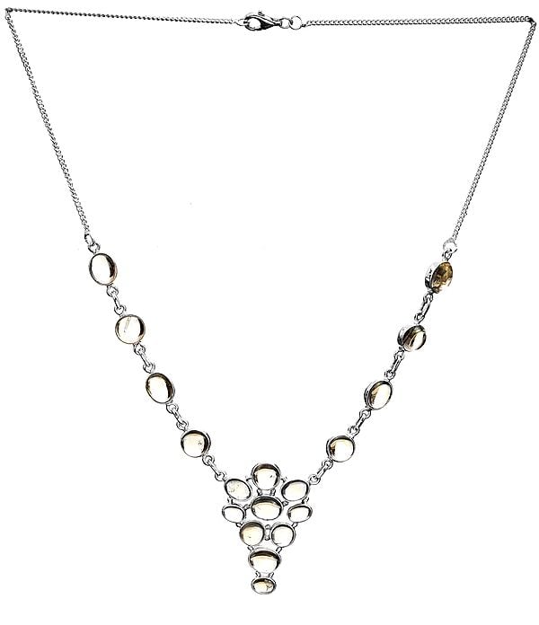 exotic india Citrine Necklace