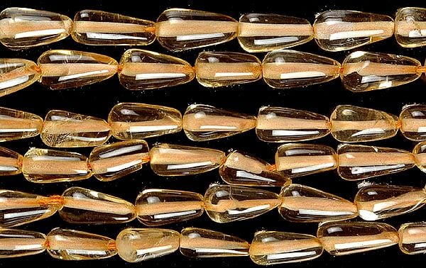 exotic india Citrine Plain Drops | Citrine Gemstones