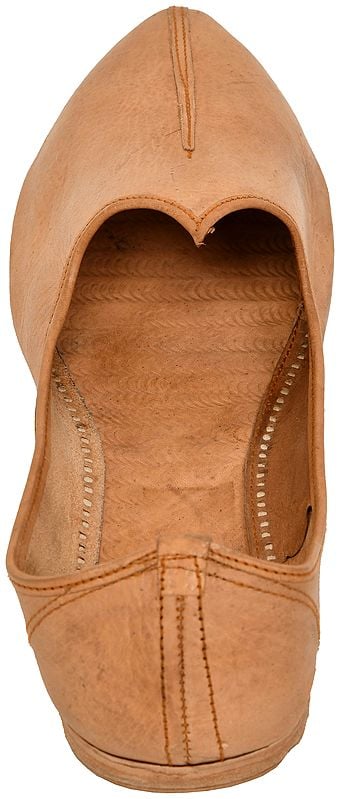 Exotic India Classic Plain Jootis For Men