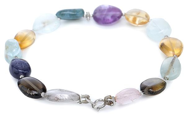 Exotic India Colorful Stone Bracelet
