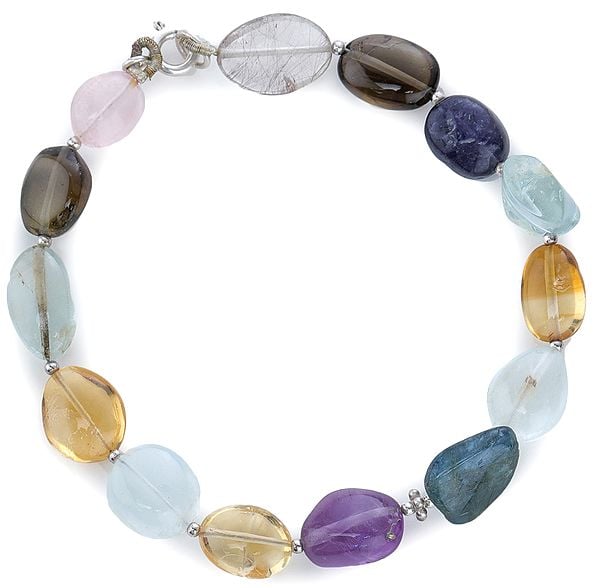Exotic India Colorful Stone Bracelet