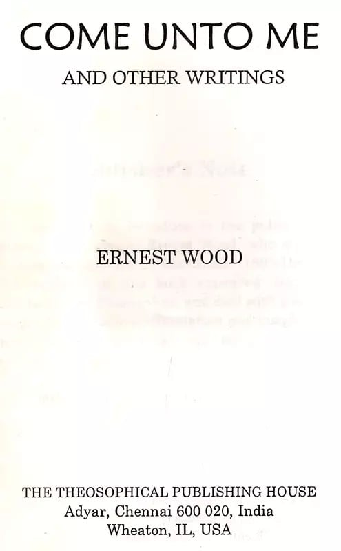 Exotic India Come Unto Μe And Other Writings 