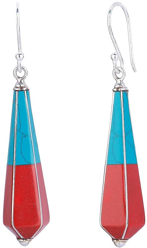 exotic india Cone Drop Earrings