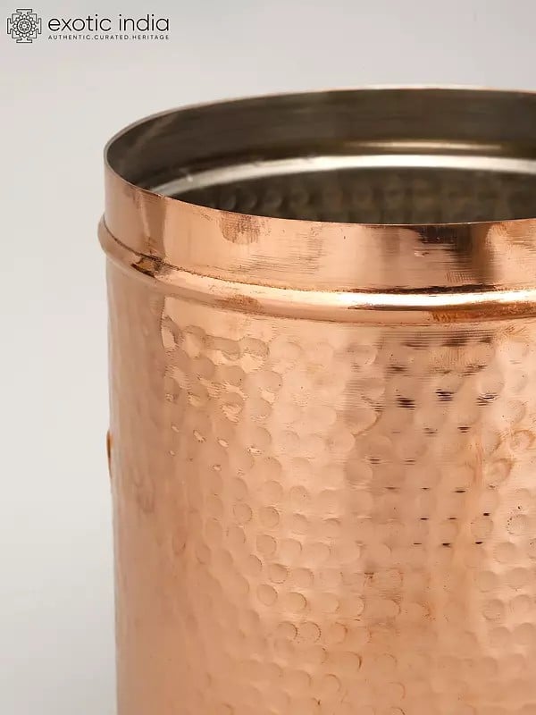 Exotic India Copper Container | Kitchen Item 