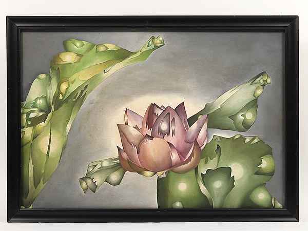 exotic india Craggy Flower | Framed Oil Painting 