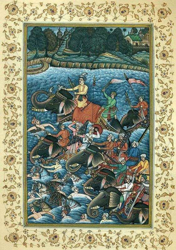 exotic india Crossing the River 