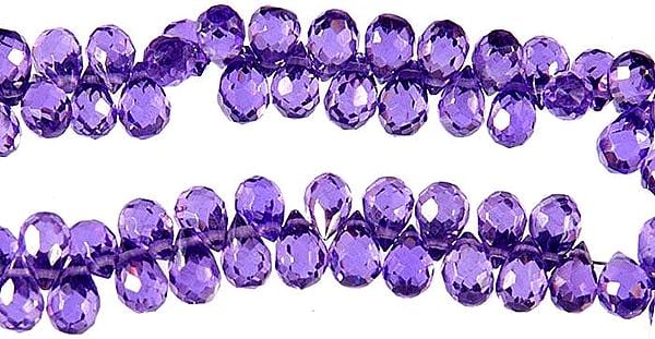 exotic india CZ Side Drilled Drops 