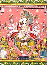 exotic india Dancing Ganeshas