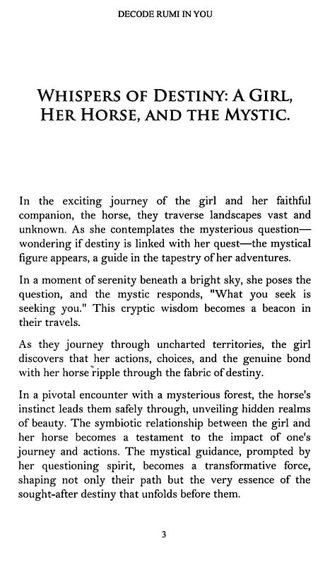Exotic India Decode Rumi In You: Voyage Of Echoes 