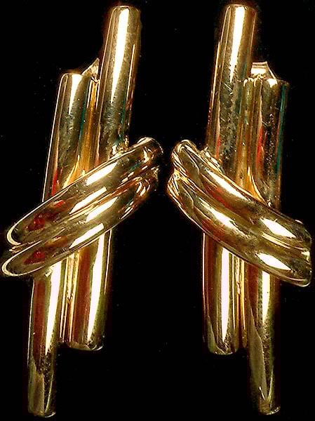 exotic india Designer Post Earrings 