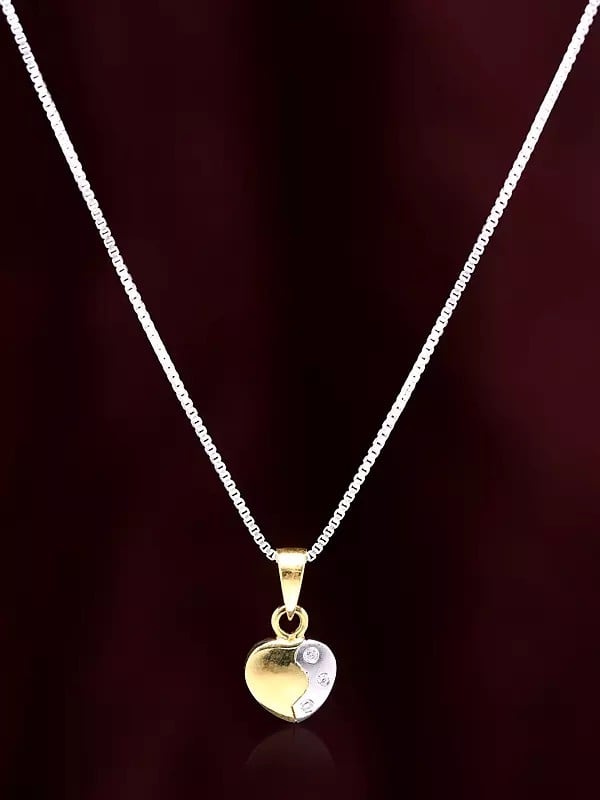 Exotic India Diamond Valentine Pendant 