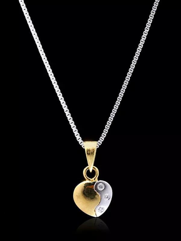 exotic india Diamond Valentine Pendant 