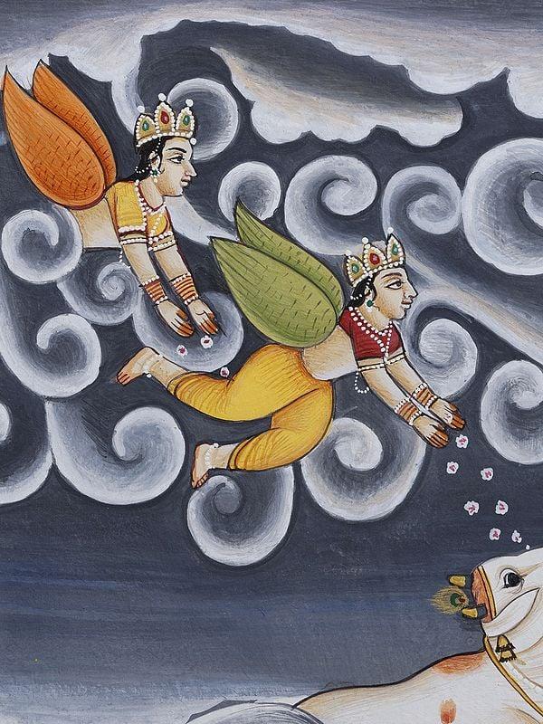 Exotic India Divines Worship The Cow 