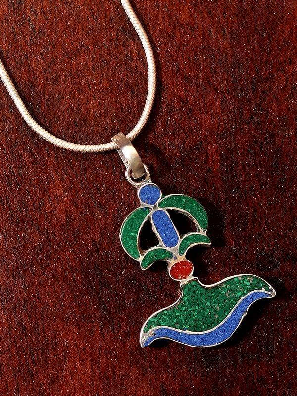 exotic india Dorje Pendant from Nepal (Small Size) 