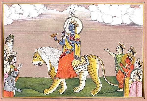 exotic india Durga as Jaya