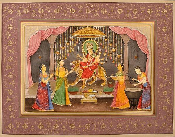 exotic india Durga Pooja