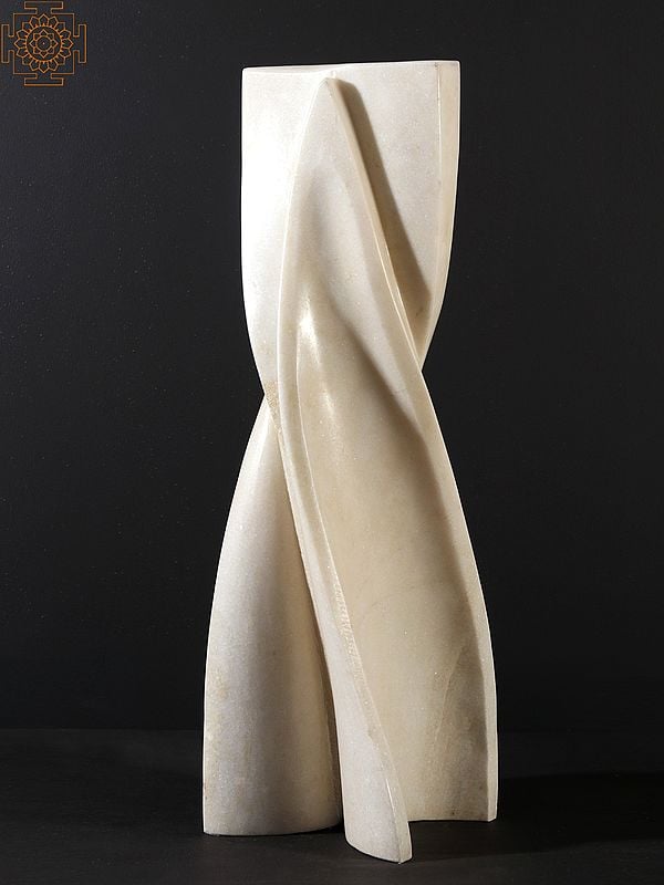 Exotic India “Emerge" – Abstract Marble Sculpture 