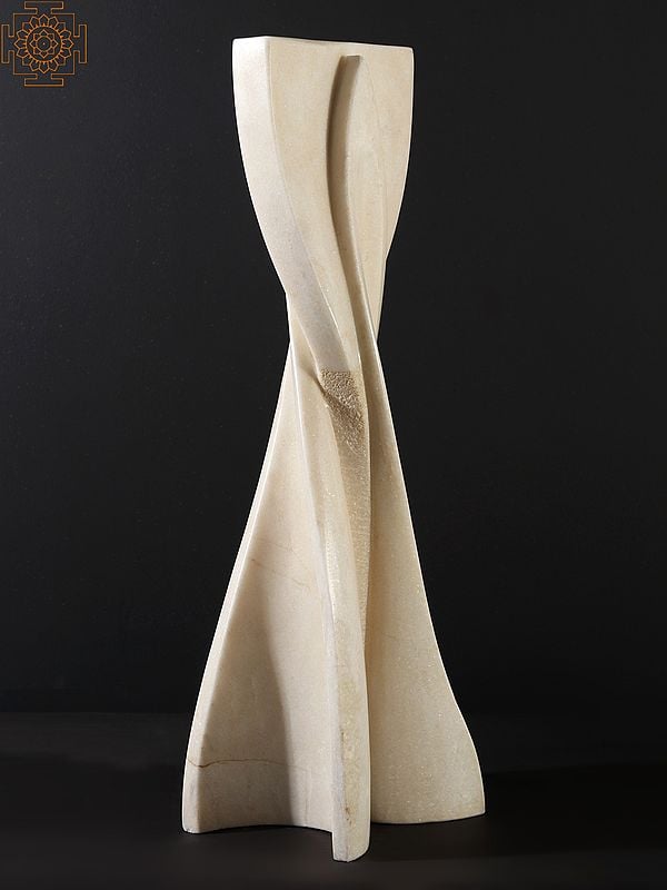 Exotic India “Emerge" – Abstract Marble Sculpture 