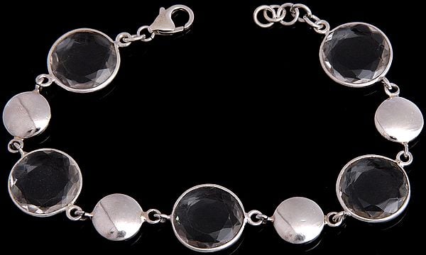 exotic india Faceted Crystal Bracelet