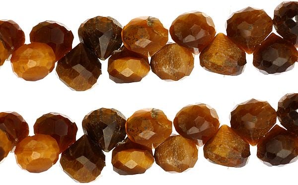 exotic india Faceted Hessonite Onions