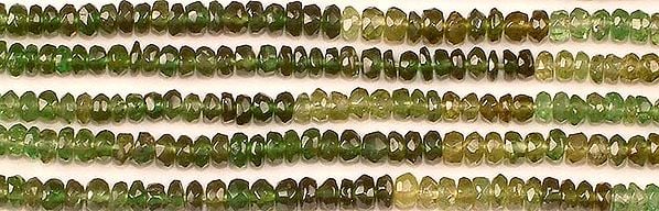 exotic india Faceted Savorite Rondells 