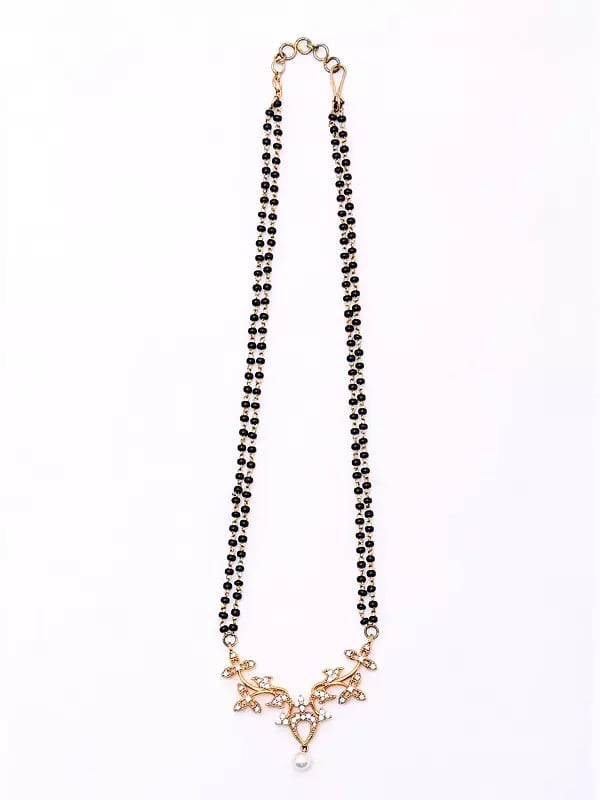 exotic india Floral Vine Design Mangalsutra 