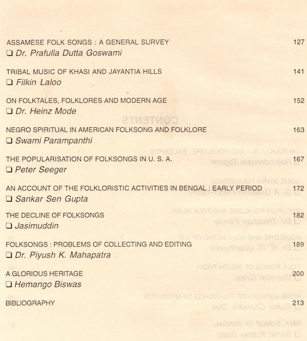 Exotic India Folkmusic And Folklore An Anthology 