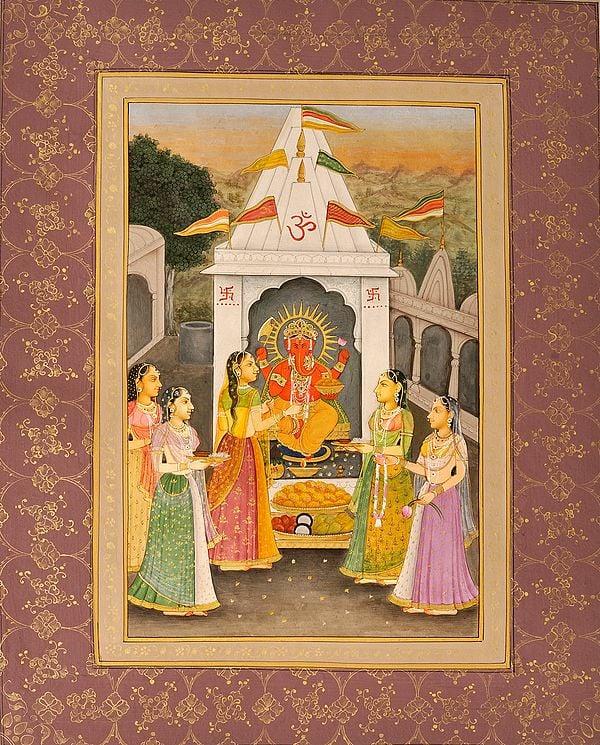 exotic india Ganapati Worship