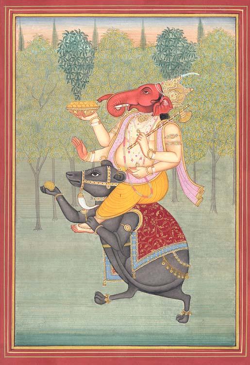 exotic india Ganesha on His Mount