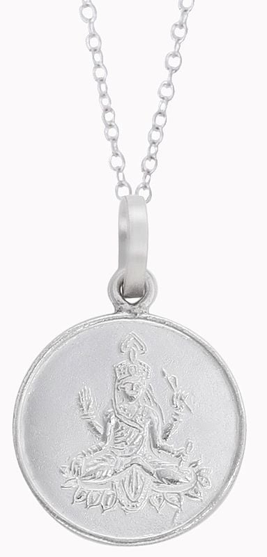 exotic india Goddess Bhuvaneshwari Yantra Pendant 