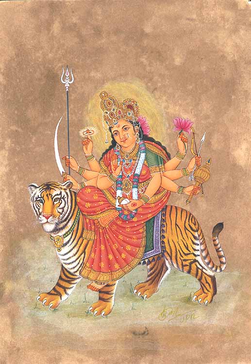 exotic india Goddess Durga 