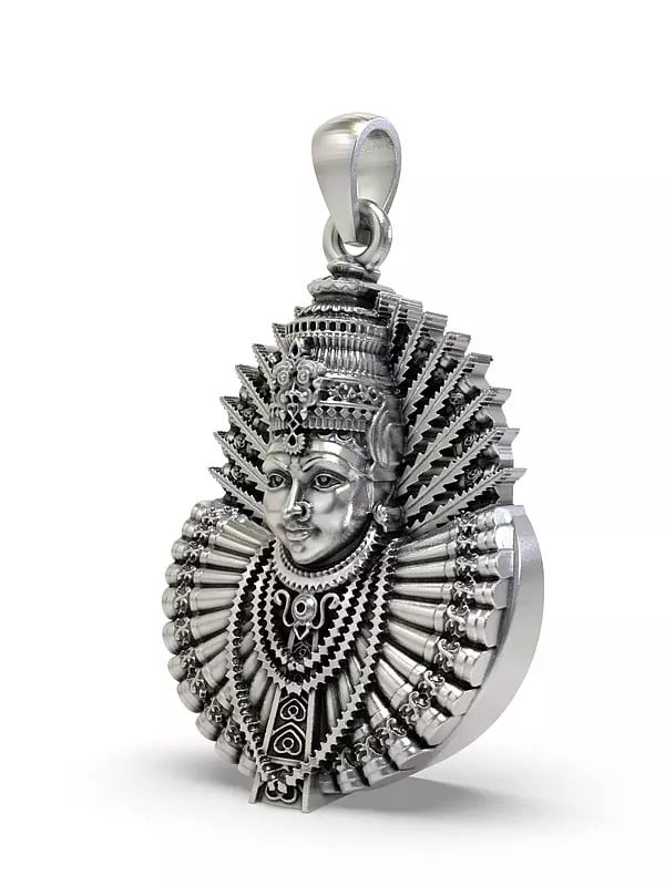 Exotic India Goddess Mahur Renuka Pendant