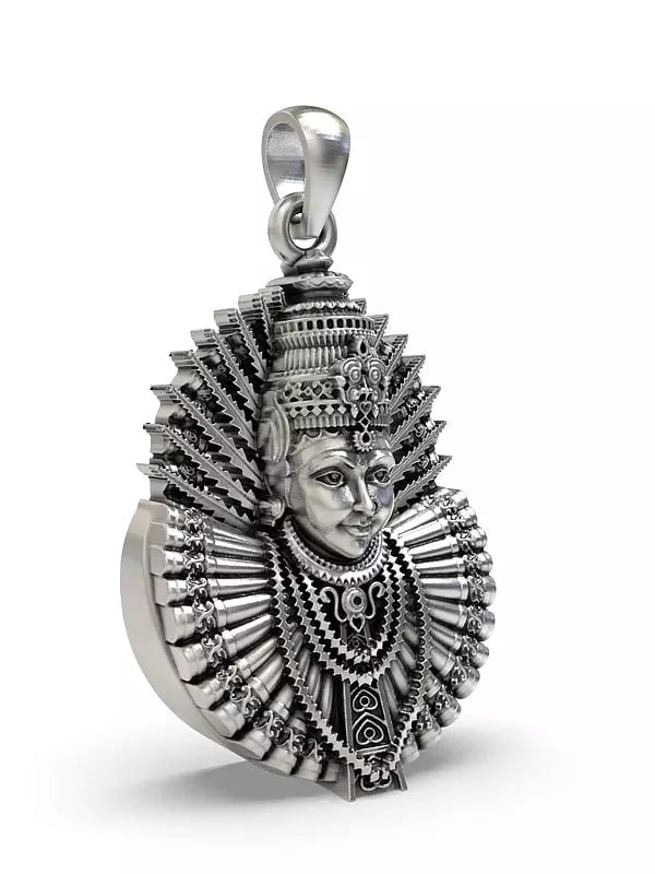 Exotic India Goddess Mahur Renuka Pendant