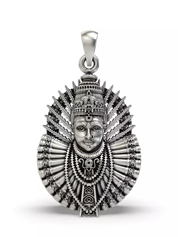 exotic india Goddess Mahur Renuka Pendant 