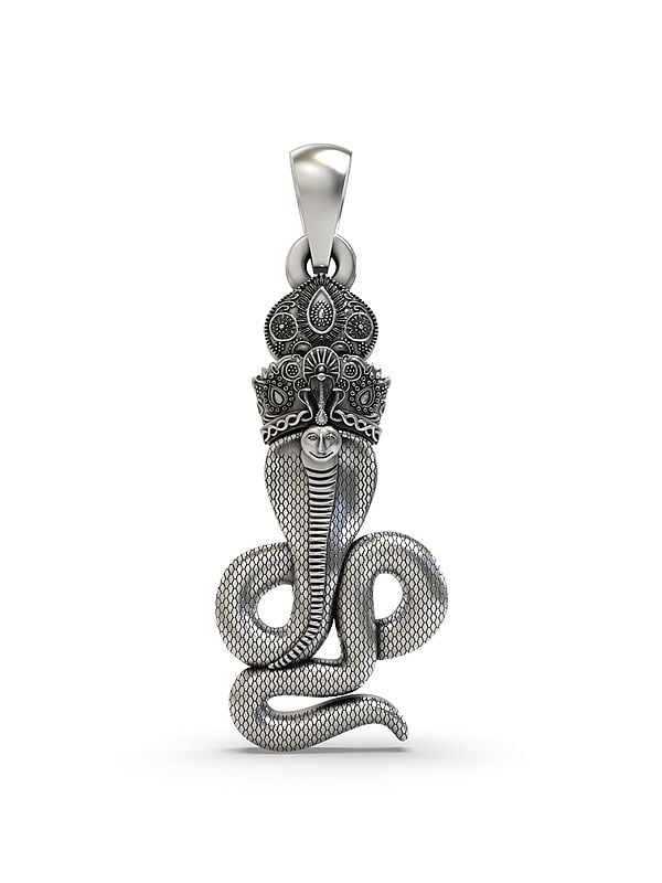 exotic india Goga Maharaj Folk Deity Pendant 