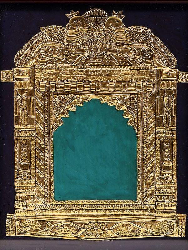 Exotic India Golden Arch Framed Tanjore Painting