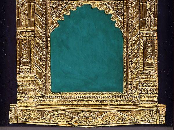 Exotic India Golden Arch Framed Tanjore Painting