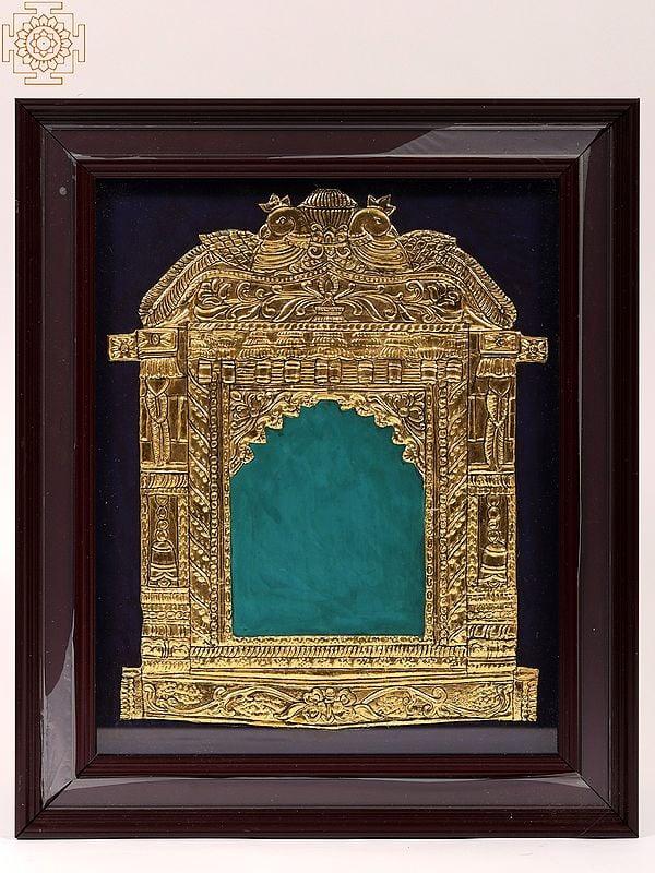 exotic india Golden Arch Framed Tanjore Painting
