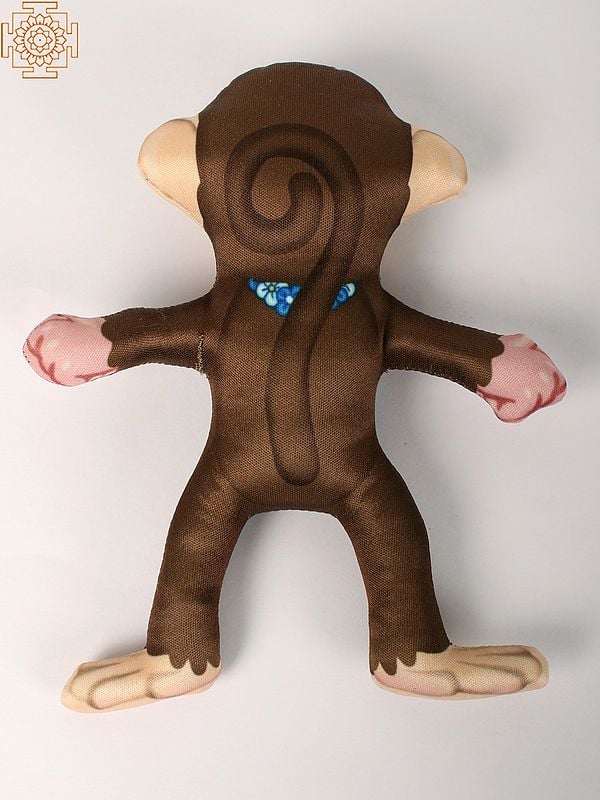 Exotic India Happy Monkey Soft Toy 